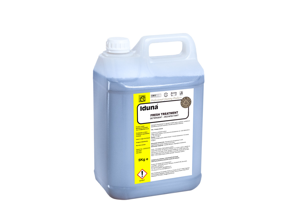 FRESH TREATMENT DETERGENT DEZINFECTANT CURATA SI INLATURA MIROSURI 5kg
